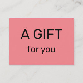 Cartão De Visita simples e mínimo adicionar o seu nome e endereço d