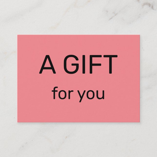 Cartão De Visita simples e mínimo adicionar o seu nome e endereço d (Frente)