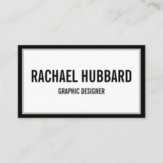 Cartão De Visita Simples e Moderno Código Qr Elegante Personalizado