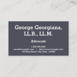 Cartão de visita simples e profissional do