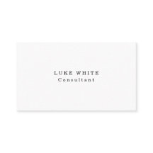 Simples e simples criativo profissional branco clá