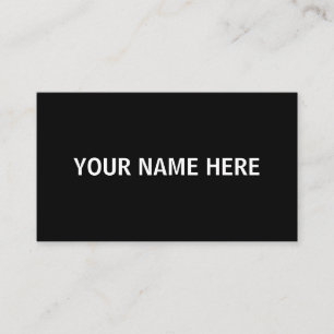 CARTÃO DE VISITA SIMPLES MANUTENÇÃO DE SCRIPT BRANCO MINIMAL PRET