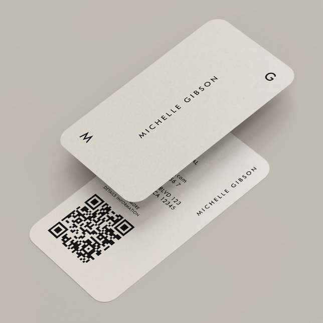 Cartão De Visita Simples Marketing profissional de areia mínima mod (Simple Modern Minimal Sand Professional Marketing Business Card
)
