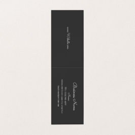 CARTÃO DE VISITA SIMPLES PERSONALIZADO