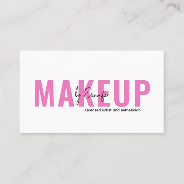 Cartão De Visita Simples personalizado (Frente)