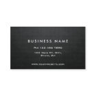 Simples Plana Negra Moderna Elegante Profissional