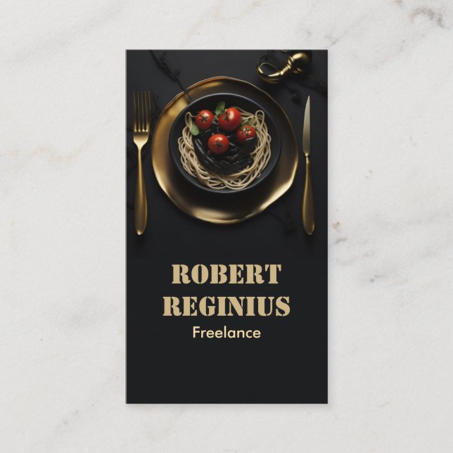 Cartão De Visita Simplicidade lastimável: Nosso Tomate (Frente)