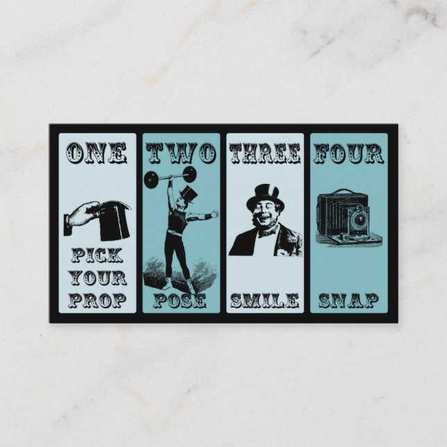 Cartão De Visita Sinal de Prop. Fotográfica (Frente)