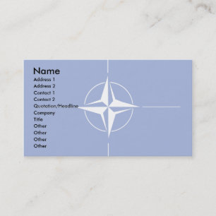 Cartão De Visita Sinalizador Nato