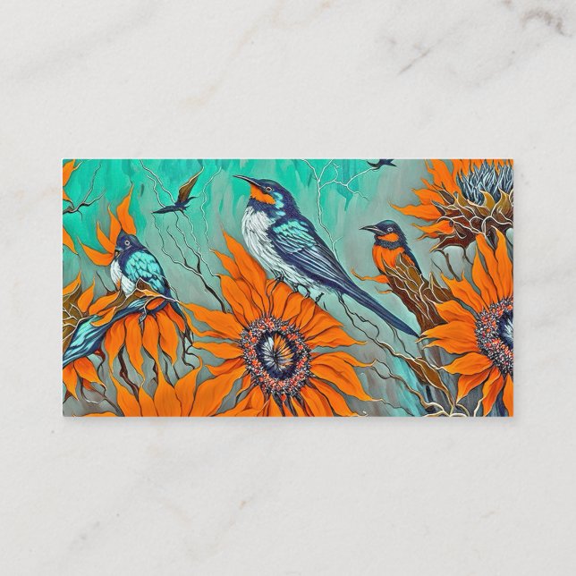 Cartão De Visita Sinfonia de tinta alcoólica à vibração com entonam (Verso)