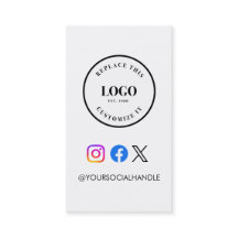 Site de código QR Logotipo personalizado Negócios 