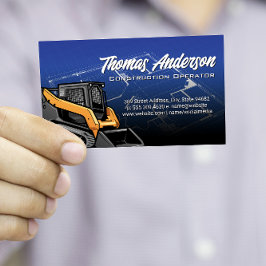 Cartão De Visita Skid Steer | Construção | Esquemas