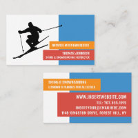 Skier Silhouette, Instrutor Skier & Snowboarder