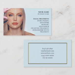 Cartão De Visita Skincare & Beauty Salon