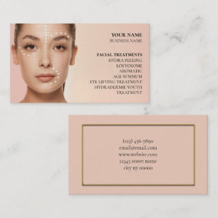 Cartão De Visita Skincare & Beauty Salon