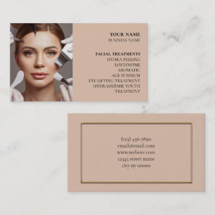Cartão De Visita Skincare & Beauty Salon