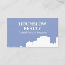 Cartão De Visita Skyline Moderno