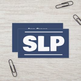 Cartão De Visita SLP Terapista de Voz