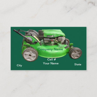 Cartão De Visita Small Engine Repair Service Business Card