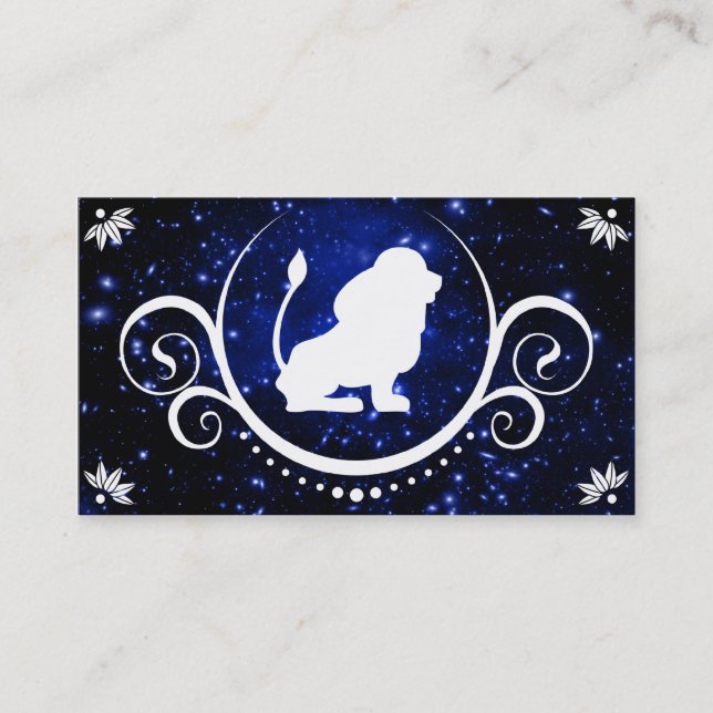 Cartão De Visita sofisticações do leão (Frente)