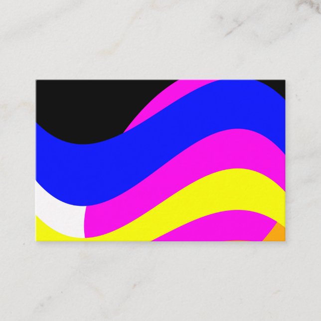 Cartão De Visita Sol no mar (Frente)