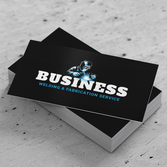 Cartão De Visita Soldadura profissional de serviços de soldadura e  (Criador carregado)
