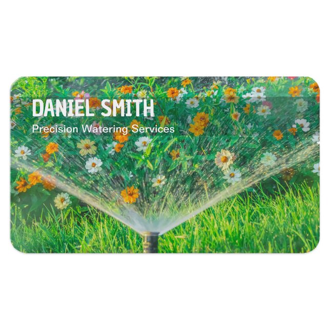 Cartão De Visita Soluções de rega por irrigação por irrigação (Irrigation Business Cards)