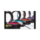 Sombras cosméticas do artista da composição