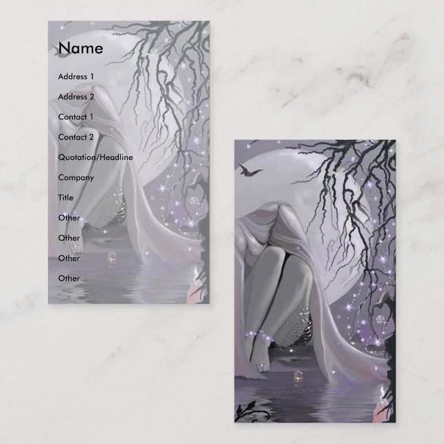 Cartão De Visita Sono à Lua! (Criador carregado)