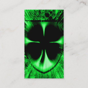 Cartão De Visita sorte da explosão da luz