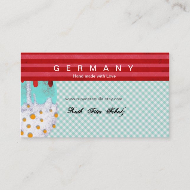 Cartão de visita sorvete (Frente)