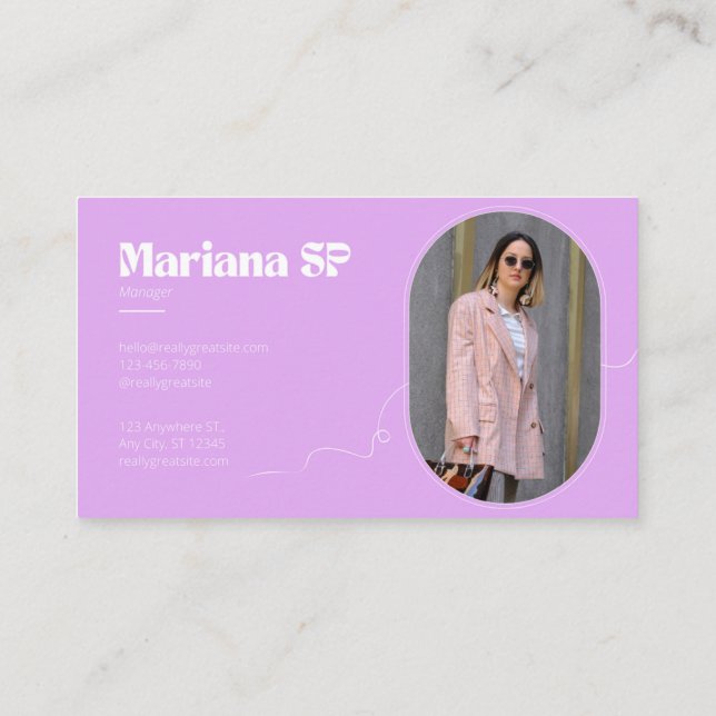 Cartão De Visita Spa & Beauty Studio Consultant (Verso)