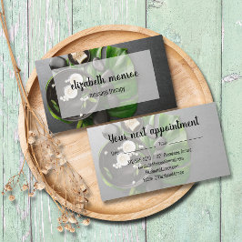 Cartão De Visita Spa Massage Therapist Salon