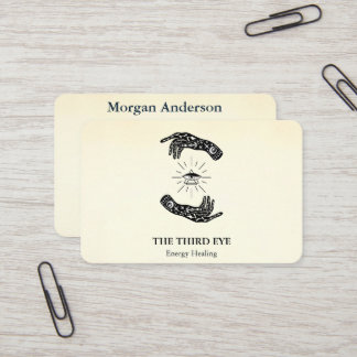 Cartão De Visita Spiritual Energie Heiler Reiki 