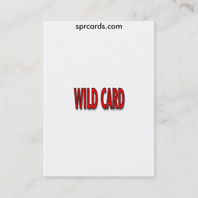 Cartão De Visita sprcards-fillercard (Frente)