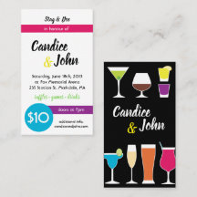 Stag and Doe Jack and Jill Tickets Bebidas Bares