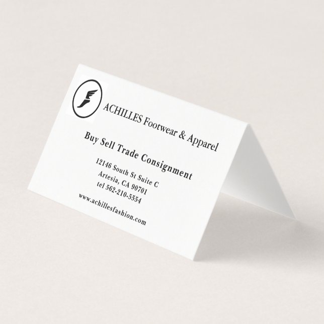 Cartão De Visita Standard, 3.5" x 2.0" Business Card (Frente)