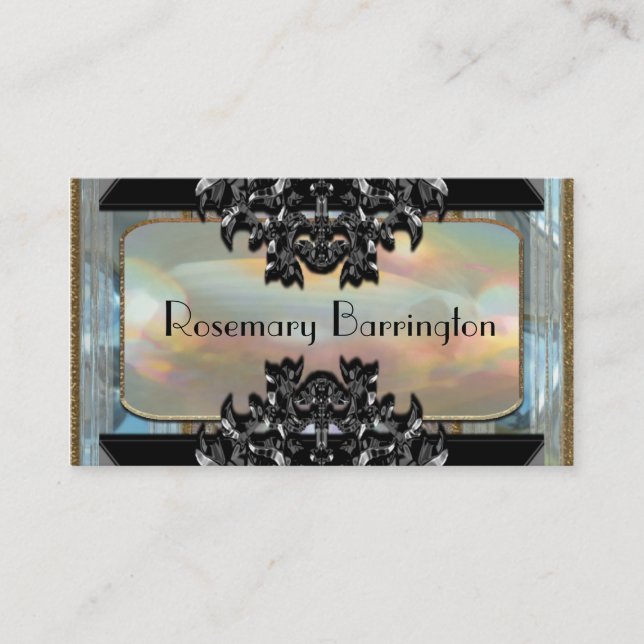 Cartão De Visita Stanzaraye barroco (Frente)