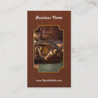 Cartão De Visita Steampunk - Bombeado