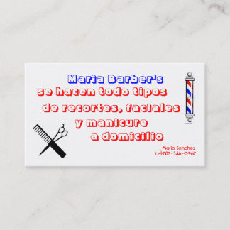 Cartão De Visita stock-vector-barber-shop-pole-32983312, barber,...