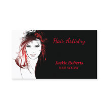 Stylist para cabelos de cabelos vermelhos