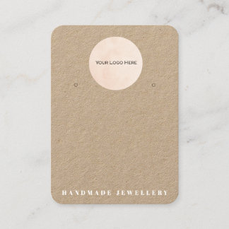 Cartão De Visita Sua placa de exibição de ourivesaria feita à mão