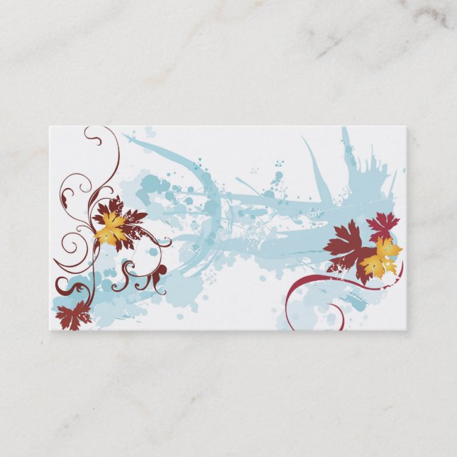 Cartão de visita sujo (Frente)