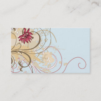 Cartão de visita sujo