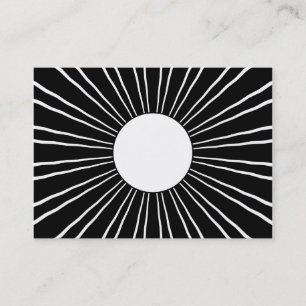 Cartão De Visita Sunburst 03