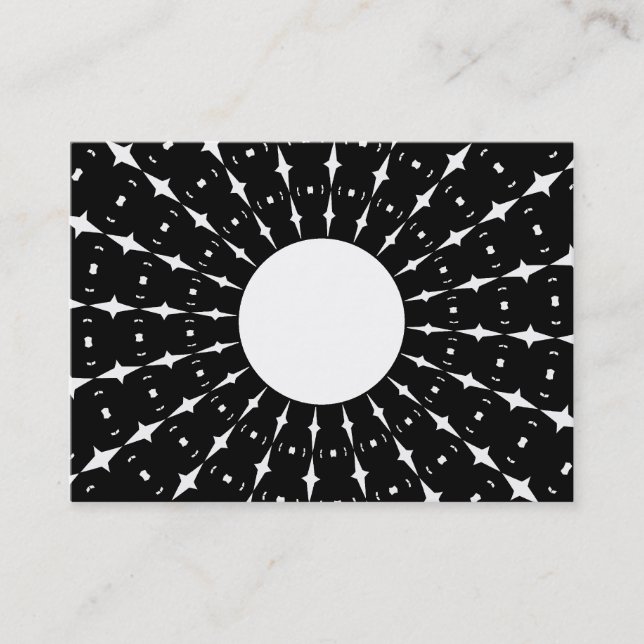 Cartão De Visita Sunburst 05 (Frente)