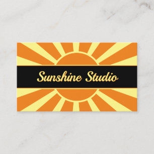 Cartão De Visita Sunshine Studio