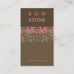 CARTÃO DE VISITA:: sunstone modelado P2