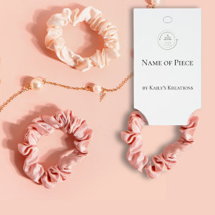 Cartão De Visita Suporte do conector do cabelo Mantendo o logotipo 