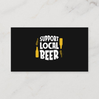 Cartão De Visita Suporte para cerveja local